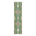 thumbnail image 3 of Unique Loom Baja Outdoor Collection Area Rug - Cabo (2' x 7' 10" Runner Green/Navy Blue), 3 of 7