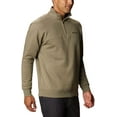 thumbnail image 5 of Columbia Mens Hart Mountain II Half Zip Jacket Medium Stone Green Heather, 5 of 5
