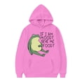 thumbnail image 5 of SRZYMJ Girls Long Sleeve Hooded Pullover Soft Graphic Print Casual Sweatshirt Comfortable Everyday Wear Playful Outerwear For Children, 5 of 5