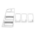 thumbnail image 3 of Lift Switch Cover Window Switch Cover Window Lift Button Cover 4Pcs Right Hand Drive Window Lift Switch Panel Decoration Cover Replacement Fit For Harrier Venza XU80 2020 2021, 3 of 8