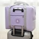 thumbnail image 5 of Bolsa de viaje grande para mujer - Bolsa deportiva de gimnasio 45L con bolsillo húmedo • Morado/Verde/Caqui • Bolsa de mano apta para aviones de fin de semana, 5 of 9