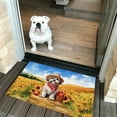thumbnail image 2 of Vintage Shih Tzu Says Hello Mother's Day Summer Sunflower Field Doormat Lion Dog Lover Gifts Indoor Outdoor Welcome Mat - 12005, 2 of 5