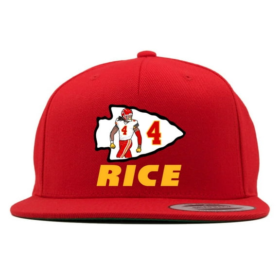Snapback Rashee Rice Chiefs Logo Touchdown Hat