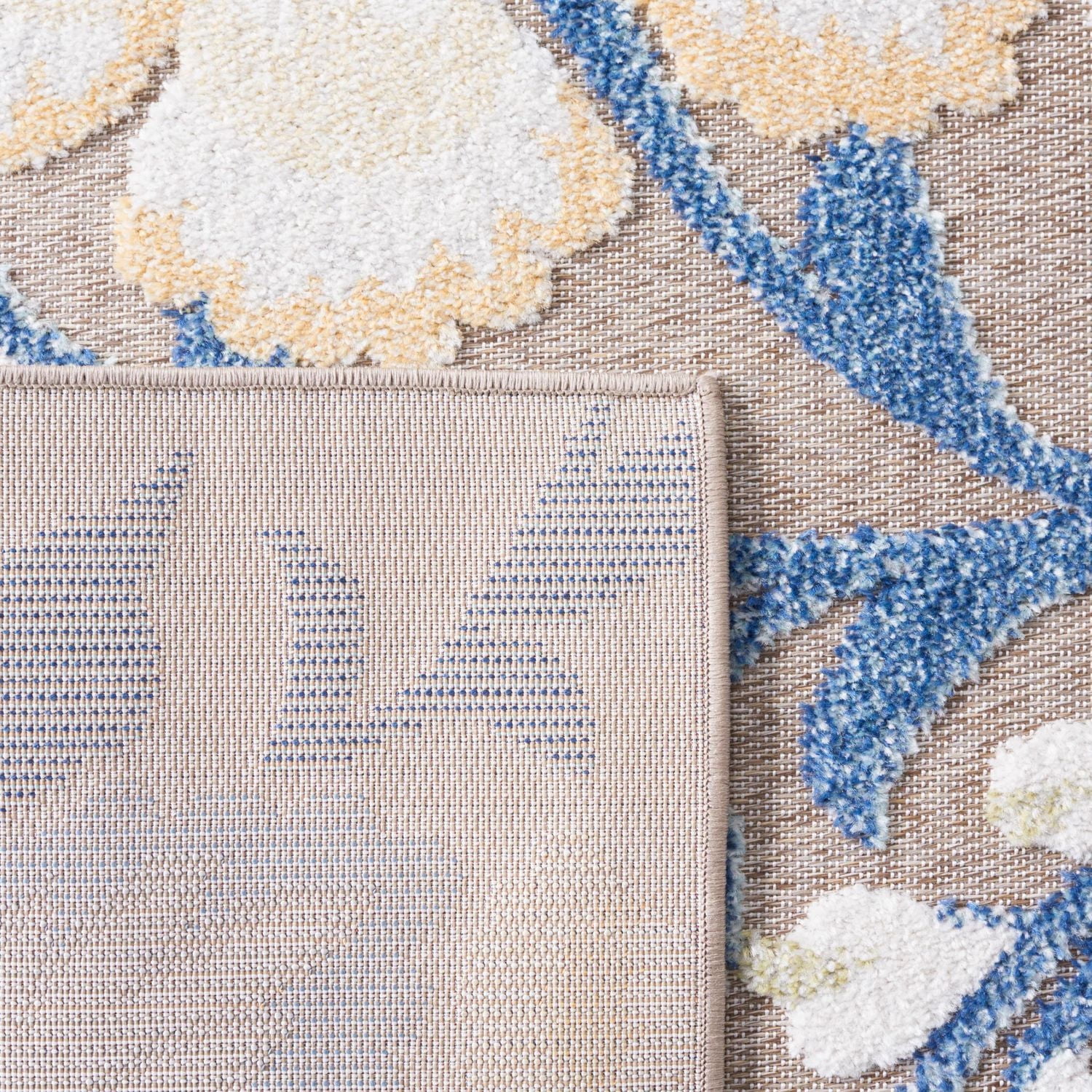 SAFAVIEH Sarasota Averill Tapis Floral Intérieur/Extérieur