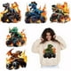 thumbnail image 1 of 6 piezas de calcomanías termoadhesivas de dinosaurios para camisetas, ropa, camisetas, diseños termoadhesivos., 1 of 9