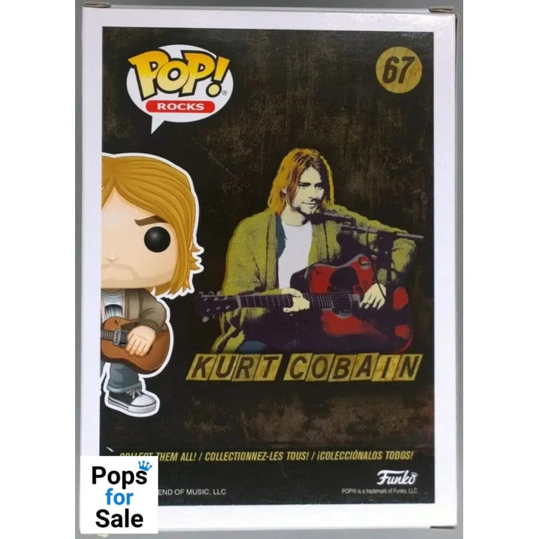 Funko Pop! Rocks Kurt Cobain F.Y.E Exlcusive Figure #67 - Walmart.com