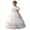 d-332White702, variant on HAYIMI Child Girls Sparkly Layered Tutu Party Dress Glitter Formal Gown For Toddler Kids O-Neck Puff Sleeve Boho Dresses
