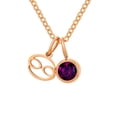 thumbnail image 1 of Collier Rune Tridimensionnel des Douze Constellations, Luxe Léger, Couleur, Collier Pierre de Naissance en Strass, Collier en Acier Inoxydable, 1 of 6