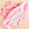 thumbnail image 4 of VISALY Seamless Underwear Plus Size Panties Tummy Control Shorts Full Coverage Underwear High Waist Loose Casual Underwear Stretch Briefs Comfort Underwear No Show Underwear Cotton Panties Pink 4Xl, 4 of 5