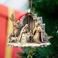 thumbnail image 4 of 7PCS Nativity Christmas Ornaments Christmas Home Decor, Ornament Decor Ornaments For Christmas Tree, Christmas Decoration Christmas Decorations Room, 4 of 9