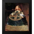 thumbnail image 2 of Velazquez, Diego 20x23 Black Modern Framed Museum Art Print Titled - The Infanta Margarita In A Blue Dress, 2 of 5