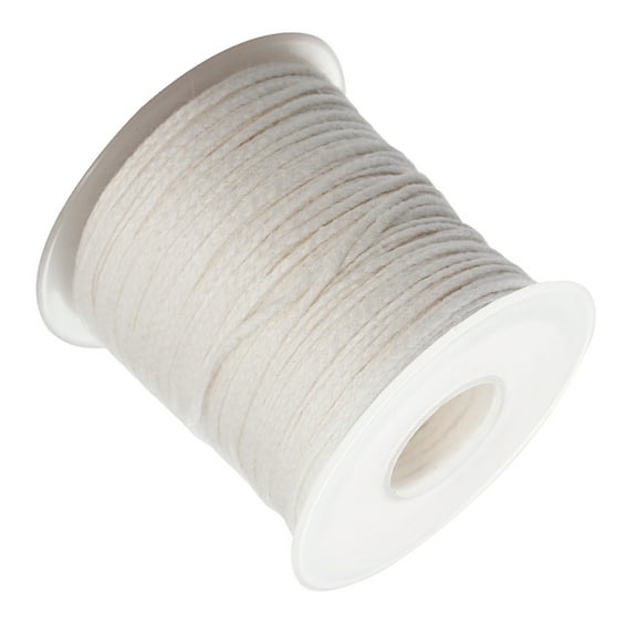 WRITWAA Candle Wick Spool 1 Roll 30M Long White Cotton for Diy Supplies