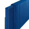 thumbnail image 5 of Headboard, Rivet Nailhead, Tufted, Full Queen Size, Blue Navy, Velvet, Mid Century Bedroom, Modern Contemporary Boutique HB35240, 5 of 9