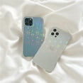 thumbnail image 6 of Compatible with iPhone 11 Case for Girls Woman,Laser Glitter Heart Pattern Hard Back Case with Soft TPU Bumper Protective Bling Cover for iPhone 11 6.1'', 6 of 8