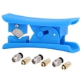 thumbnail image 1 of Kit de Coupe de Tube PTFE, Plus Précis Impression Plus Grande Réactivité Moins Colmatage Raccord de Tube PTFE avec Coupe pour Imprimante 3D, 1 of 8