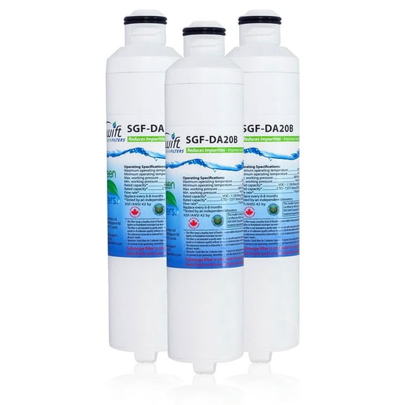 Swift Green Filters SGF-DA20B Replacement for Samsung DA29-0020B Refrigerators Water Filters-3P