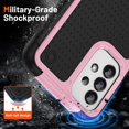 thumbnail image 2 of Funda para Samsung A73 5g, doble capa de protección, a prueba de golpes, protección para pantalla y cámara., 2 of 5