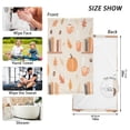 thumbnail image 6 of Yayeee 100% Cotton Hand Towels for Bathroom 16" x 28" Soft Absorbent Kitchen Towel, Beige Fall Acorns Pattern, 6 of 7