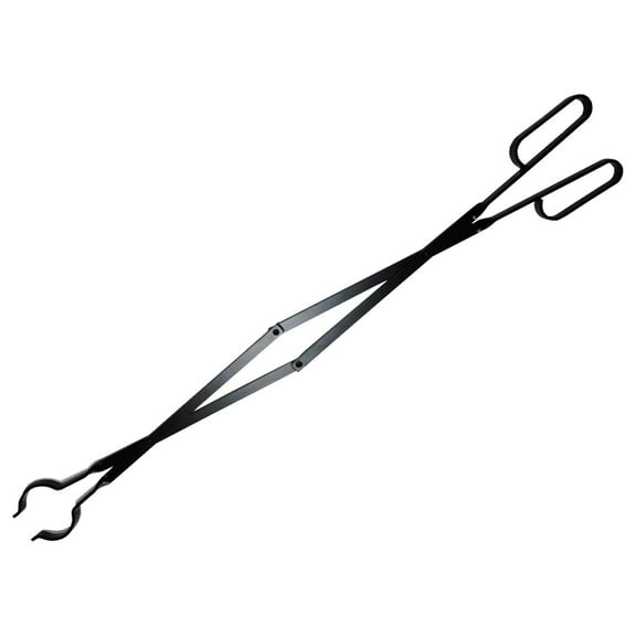 The Perfect Campfire Grill Extra Long Log Tweezers, Heavy Duty Fireplace Tongs, 40"