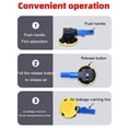 thumbnail image 3 of Maoww Ventouses Réparation Outil Voiture Fournitures Véhicule Raccords Polyvalents Puissant Robuste Fileté Stabilisant Goujon Main Pompe Blanc M8, 3 of 7