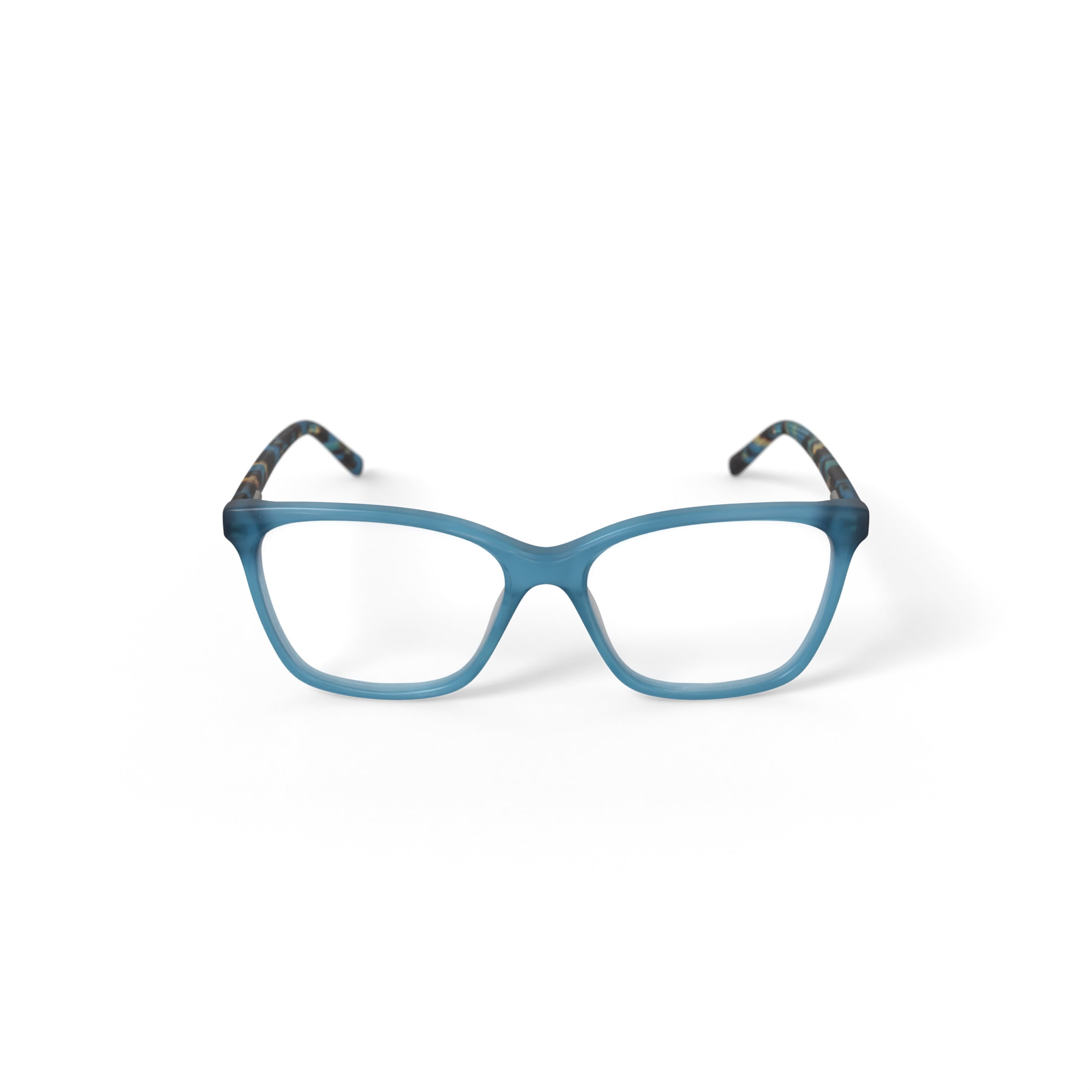 Bio Eyes Women's Daphne Presription Eyeglasses with Case, Blue