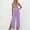 Purple#06, variant on Jumpsuits for Women Oversized Camisole Spaghetti Strap Wide Leg Overalls Womens Summer Casual Solid Loose Fits Lightweight Comfy Ankle Slits Rompers