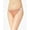 Beige, variant on Womens Juniors Crushed Velvet Hipster Bikini Swim Bottom