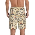 thumbnail image 6 of KLL Marine Birds And Coastal Lighthouse for Men's 1-Pack Shorts,Sleep Pajama Shorts for Men Soft Pj Shorts Men's Pajama Bottoms Sleepwear -Large, 6 of 7