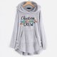 thumbnail image 2 of Abrigo de Invierno de Navidad Para Mujer Tops de Felpa Botones de Impresión Casual Abrigo de Felpa Con Capucha de Manga Larga Odeerbi  ODB191688, 2 of 5