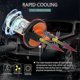 thumbnail image 3 of 2x H15 Led Headlight Bulbs 8000k 20smd High Beam Drl Bulbs Kit For Car Down Light H1 H3 H4 H6 H8 H9 H11 H16 Aotu Lights Lamps, 3 of 4