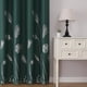 thumbnail image 2 of Cortinas opacas Estelar Textiler, 132 x 213 cm, color plateado con forma de palma, 2 of 9