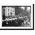 thumbnail image 2 of Historic Framed Print, Labor Day Parade, equestrians leading parade, New York, 17-7/8" x 21-7/8", 2 of 9