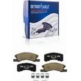 thumbnail image 3 of Detroit Axle - 6pc Front Brake Kit for 2014-2016 Mitsubishi Mirage, 2015 Drilled and Slotted Disc Brake Rotors Ceramic Brakes Pads with Hardware Replacement : 9.02" inch Rotor, 3 of 3