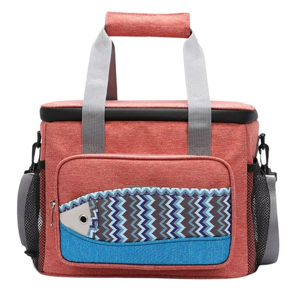 Bolsas térmicas portátiles para picnic, impermeables y con aislamiento suave Rosa S