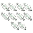 thumbnail image 1 of 10 Pcs Mangeoire de Pêche, Mangeoire de Pêche Printanière en Acier Inoxydable Durable Support de Cage à Appâts avec Pendentif Perle Accessoire de Pêche, 1 of 7