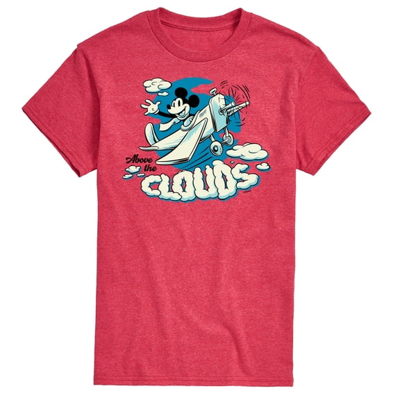 Mickey & Friends - Above The Clouds - Men's Short Sleeve Graphic T-Shirt
