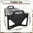 thumbnail image 3 of Zoloko 2025 Collapsible BBQ Grill for Easy Storage ,Portable Tabletop Charcoal Grill for Camping, Outdoor, Steel Fire Pit & Kabob Stove for Parties, Backyard, Tailgating 1 Pack, 3 of 8
