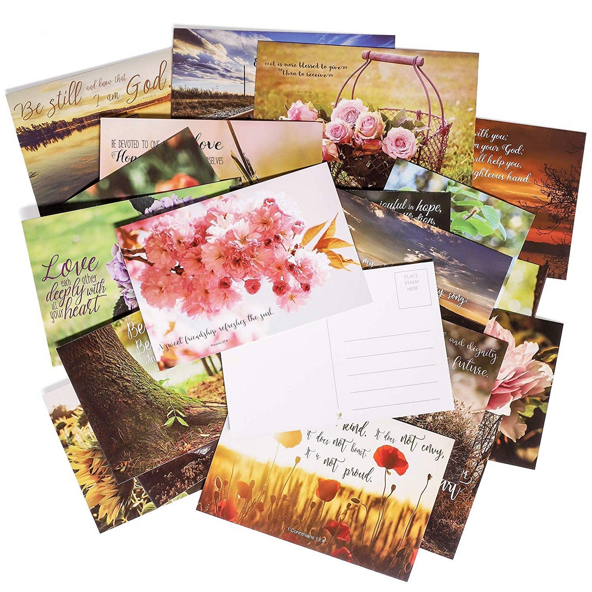 California Greeting Cards Blank Assorted Stationery Set of 8 Vintage