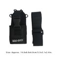 thumbnail image 4 of becaristey Sac en Nylon MSC-20D Sacs de Rangement Réglables Conteneur de Transport Interphone Pochette Radio pour Chasse Camping, 4 of 8