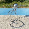 thumbnail image 3 of Adornos de equilibrio de Iron Man pequeños de una sola pierna y pierna alta, vaso de Hércules, instrumento de equilibrio dinámico de levantamiento de pesas, decoración de hierro de escritorio, 3 of 6