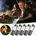 thumbnail image 4 of LED Flashlight, Mini Rechargeable Zoomable Torch with USB Power, XPE Front and COB Side Light, Aluminum Body for Camping Emergency Green, 4 of 5