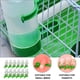 thumbnail image 2 of 20 piezas alimentador de pájaros, dispensador de agua para jaula, alimentador automático de agua para pájaros, alimentador de comida para jaula, loro, cacatúa, taza, plato Sailing Electrónica, 2 of 5