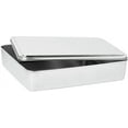 thumbnail image 5 of YBM Home Non-Stick Stainless Steel Covered Cake Pan with Lid 17 x 11 x 2.75 inches, 5 of 5