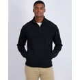 thumbnail image 4 of 2 Pack: Men's Polar Fleece Quarter-Zip Long Sleeve Jacket - Windproof Winter Outdoor Hiking Coat (Available In Big & Tall), 4 of 6
