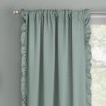 Better Homes & Gardens Vertical Ruffle Window Curtain Panel