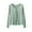 Green, variant on AherBiu Pajama Tops for Women V Neck Ruched Loose Long Sleeve Comfy Top T Shirt Sleepwear Soft Tees