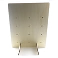 thumbnail image 3 of Tablero de donas Manual de madera Premium Exquisito Natural Elegant Donuts Wall Soportes para mesa de postres Decoración de la fiesta de bodas Methold HA012548-00, 3 of 7