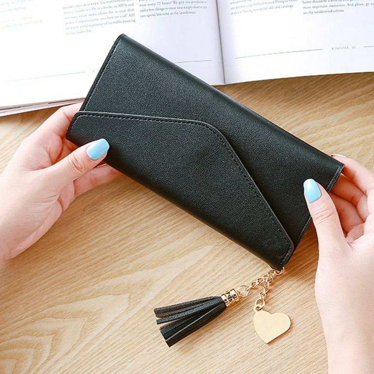 Leather Coin Purse with Heart