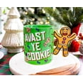 thumbnail image 3 of Taza de café Silver Buffalo Shrek Gingerbread Man de cerámica, 3 of 9