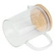 thumbnail image 1 of Taza Medidora de Vidrio con tapa, Taza Resistente al Calor para el Hogar, restaurante, hotel, Borosilicato Transparente de Gran Capacidad, 1 of 7